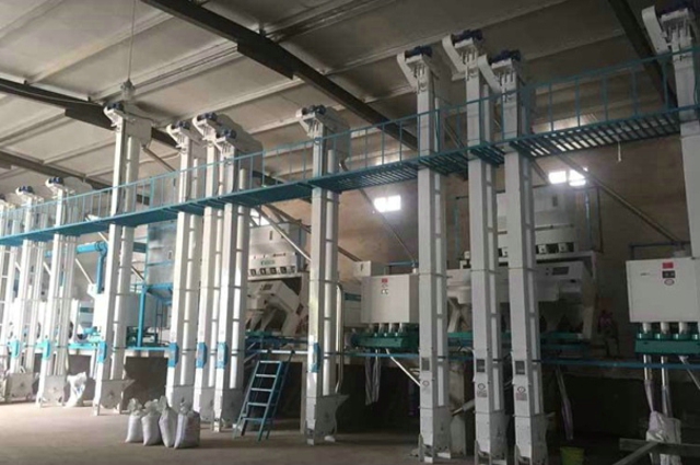 米厂设备生产线